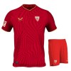 Officiële Voetbalshirt + Korte Broek Sevilla FC Uit 2023-24 - Kids